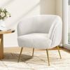Artiss Armchair Boucle White