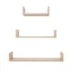 European Cabinetry 3 Piece Natural Oak Oslo Shelf Kit