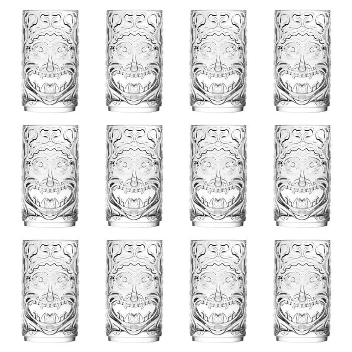 RCR Crystal Tiki Etruria Highball Glasses - 460ml - Pack of 12