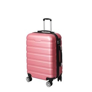 Slimbridge 28" ABS Carry On Luggage - Rose Gold