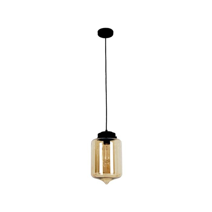 CLA Lighting MASON Tipped Glass Pendant Light - Amber