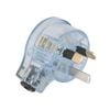 Deta 10Amp Side Entry Plug Top - Clear