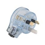 Deta 10Amp Side Entry Plug Top - Clear