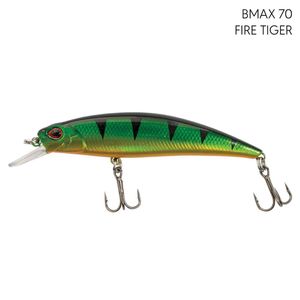 Black Magic BMAX 70mm Hard Body Fishing Lure Fire Tiger