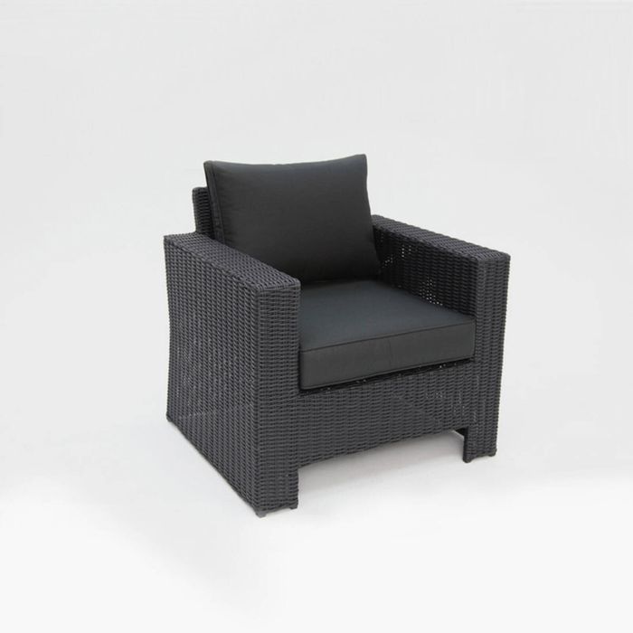 Banksia Armchair - Black Charcoal