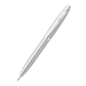 100 Brushed Chrome/Nickel Plated Pen (Ballpoint)
