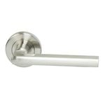 Miles Nelson Satin Nickel Parma Round Passage Set