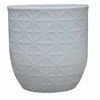 Northcote Pottery 17cm White Ava Star Egg Pot