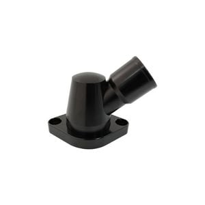 Cal Custom SBC BBC Black Billet Aluminium 45° Neck Swivel Thermostat Housing 327 350 396 454