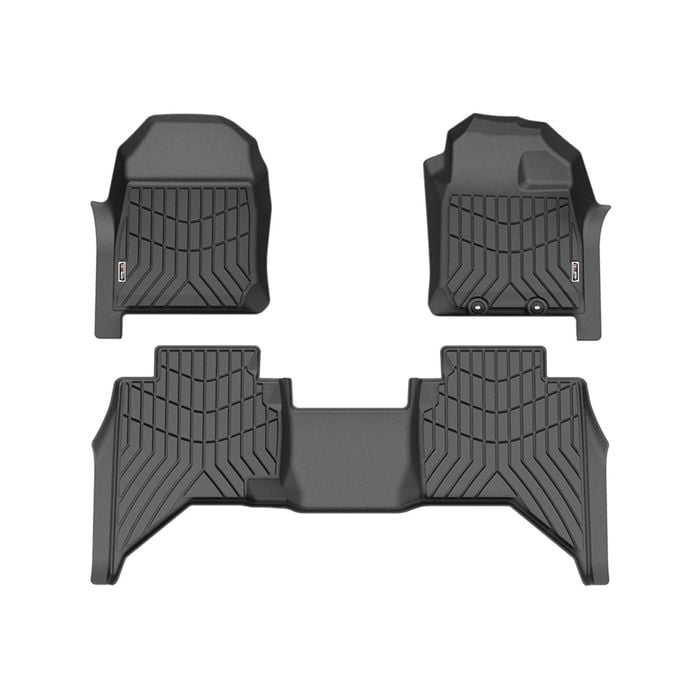 Kiwi Master 3d Tpe Car Floor Mats Fit Isuzu D-max Dmax Dual Cab Ute 2021+