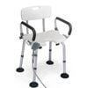 Costway Shower Chair Bath Stool Bathroom Seat Height Adjustable