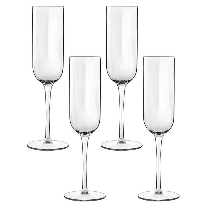 Luigi Bormioli Jazz Set of 4 Flute 210ml