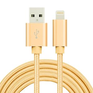 Braided Cable Lightning Data Charger Cord for Apple iPhone 5 6 7 8 X XS Xr PLUS 11 12 Pro Max Mini SE iPad - 1m