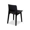 Ara Black Wooden Dining Chair Black Seat