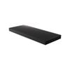 Flexi Storage 600 x 240 x 38mm Black Gloss Floating Shelf
