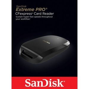 Sandisk Card Reader Extreme Pro Cfexpress Type B Usb 3.1 Gen 2 Speed Sddr-f451