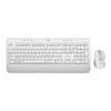 Logitech Mk650 Wireless Keyboard & Mouse White [920-011042]