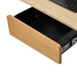 Oikiture Under Desk Drawer with 2 DIY Drawers Dividers