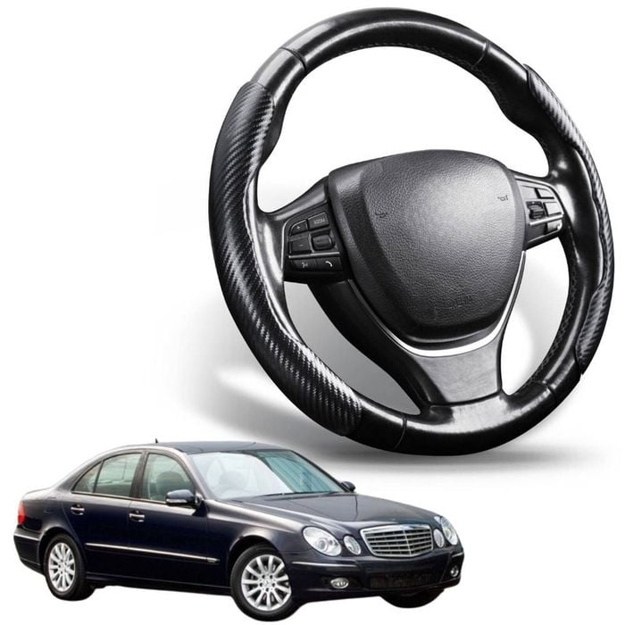 Segmented Steering Wheel Cover for Mercedes-Benz E-Class 2002 - 2009 Sedan (W211)