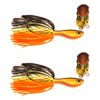 2x Rapala 10cm Rap V Pike Bladed Jig 28g Fishing Lures - Crawdad