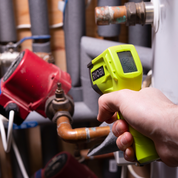 Ryobi 8 Dot Infrared Thermometer RTHMG