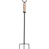 Glow 10x70cm Toasting Fork Black Steel with Timber Handle 