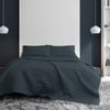 Ardor Boudoir Queen/King Bed Coverlet Set Finley Quilted Navy
