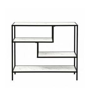 Artiss Console Table 4-tier Shelves White