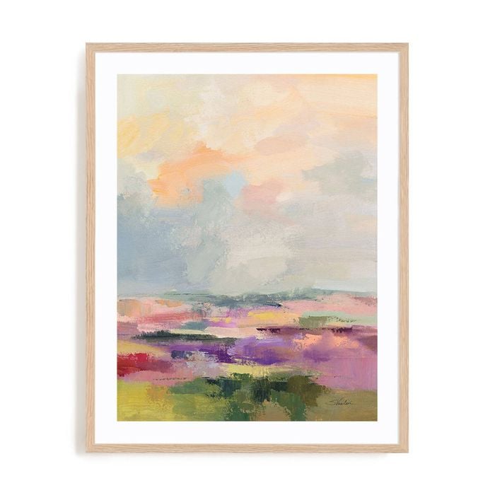 Artey | Spring Light II - Framed Print - Natural Frame - 70 x 90cm