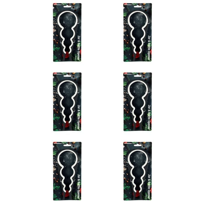 6PK Urban Kitchen Jar Bottle Opener 4-in-1 23x9cm Versatile & Efficient