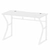 Advwin 120cm Computer Desk with 2 Cable Holes