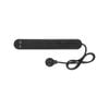 HPM 4 Outlet Black Standard USB Charging Powerboard