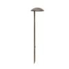 Cla Lighting Mestolo Exterior 12v Led Garden Fixed Anti-glare Spike Light Ip65 Aged Brass