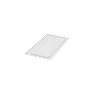 Cambro 1/3 Size Food Pan Cover Flat Polycarbonate Clear 176x325mm