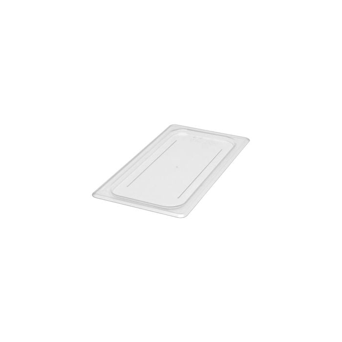 Cambro 1/3 Size Food Pan Cover Flat Polycarbonate Clear 176x325mm