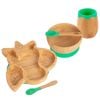 Tiny Dining 5pc Bamboo Unicorn Baby Weaning Set