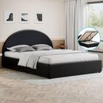 ALFORDSON Bed Frame Gas Lift Base Double
