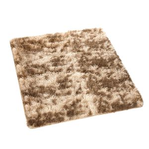Oikiture Taupe Gradient Fluffy Shaggy Rug Plush Anti Slip 200x290cm Floor Carpet
