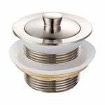 Kinetic 40mm Brushed Nickel Brass Bath Waste