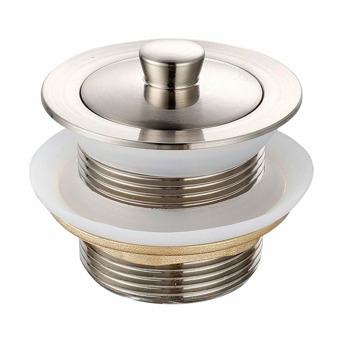 Kinetic 40mm Brushed Nickel Brass Bath Waste