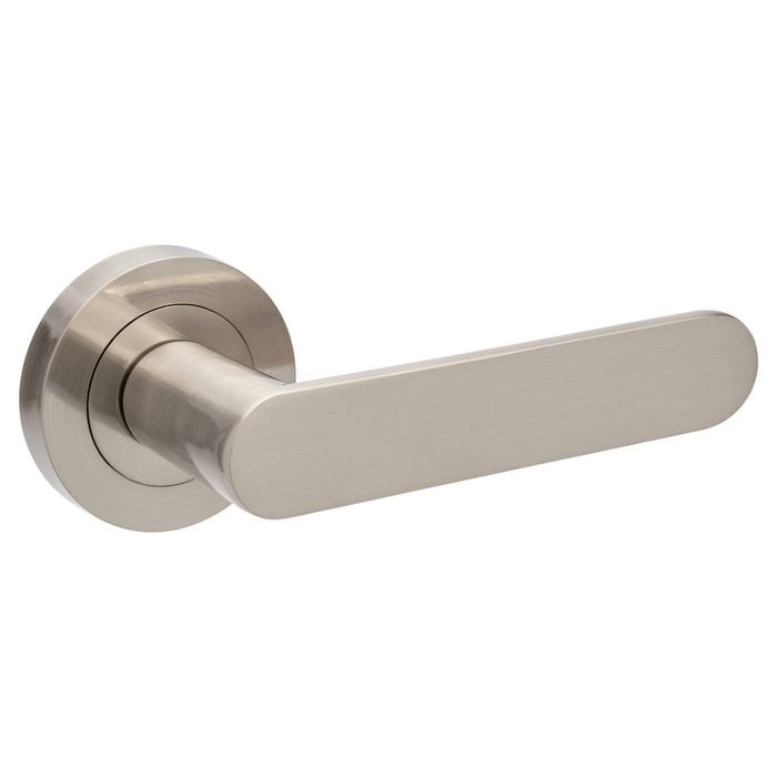 Zanda 165mm Brushed Nickel Duke Privacy Set