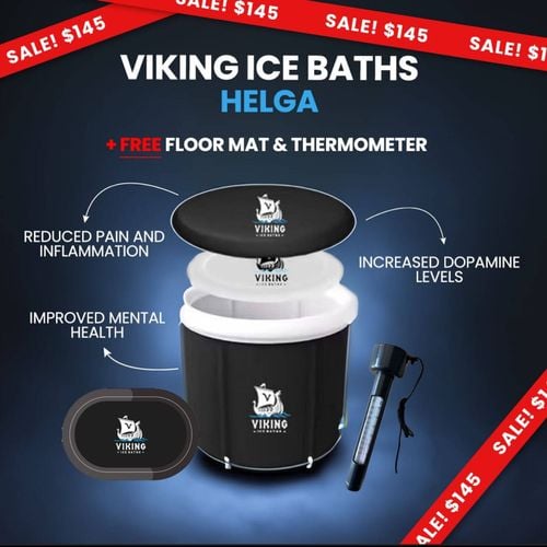 Viking Inflatable Portable Ice Bath 80cm x 75cm - Bunnings Australia