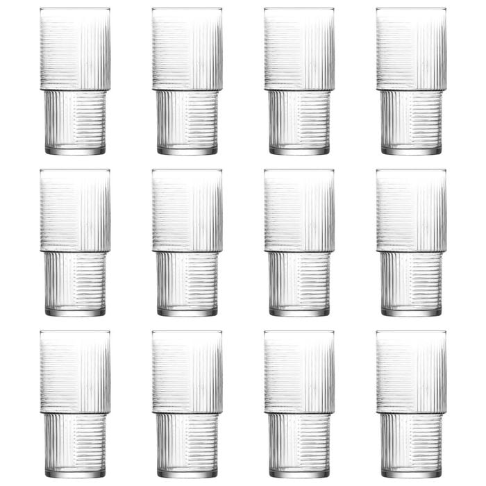 LAV Helen Stacking Highball Glasses - 400ml - Pack of 12