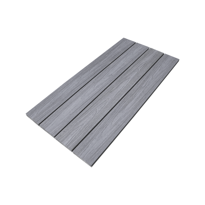 1138 x 566mm Modular Decking Alpine Ash Composite Ekodeck Designer Single Panel