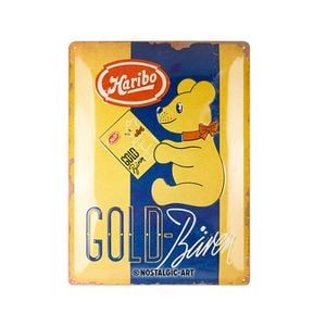 Nostalgic-Art Haribo Goldbären Metal Decorative Sign Large 30x40x0.5cm