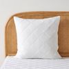 Dreamaker Down Alternative Pillow with Cotton Cover Pillow Protector – Euro