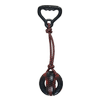 Happy Tails Handle With Ball Rope Toy