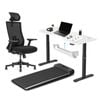 Lifespan Fitness WalkingPad M2 + ErgoDesk 1500mm White + Cable Management + DM9