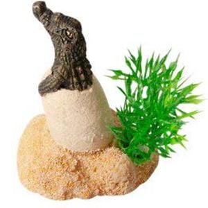 Aqua One Hatching Baby Crocodile Ornament 4.5x5x6.5cm (37490)