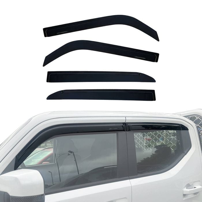 AUSGO Luxury Weather Shields for KIA Tasman 2025-Onwards Weathershields Window Visors